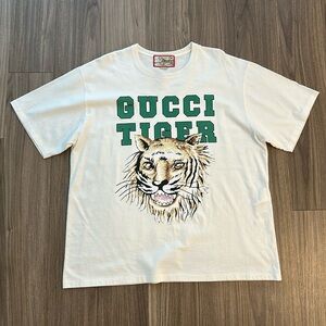 Gucci Graphic T-shirt Off White XXXL